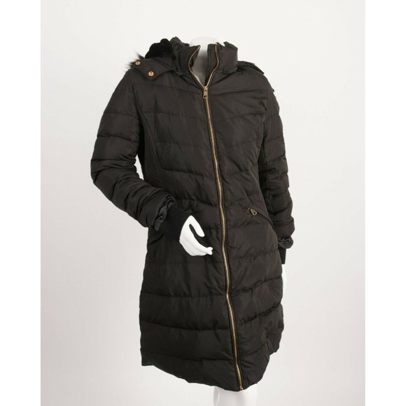 zara long puffer